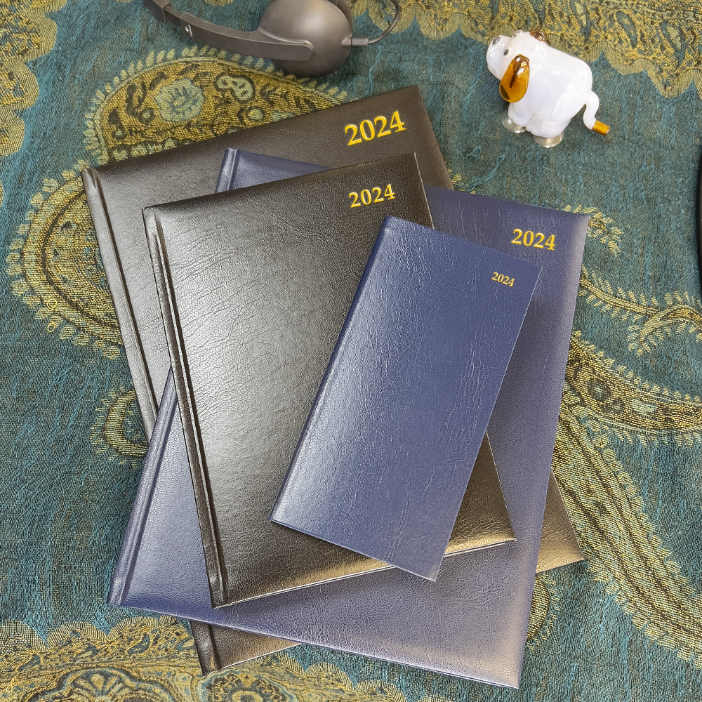 Classic White Week to View Diary Slim