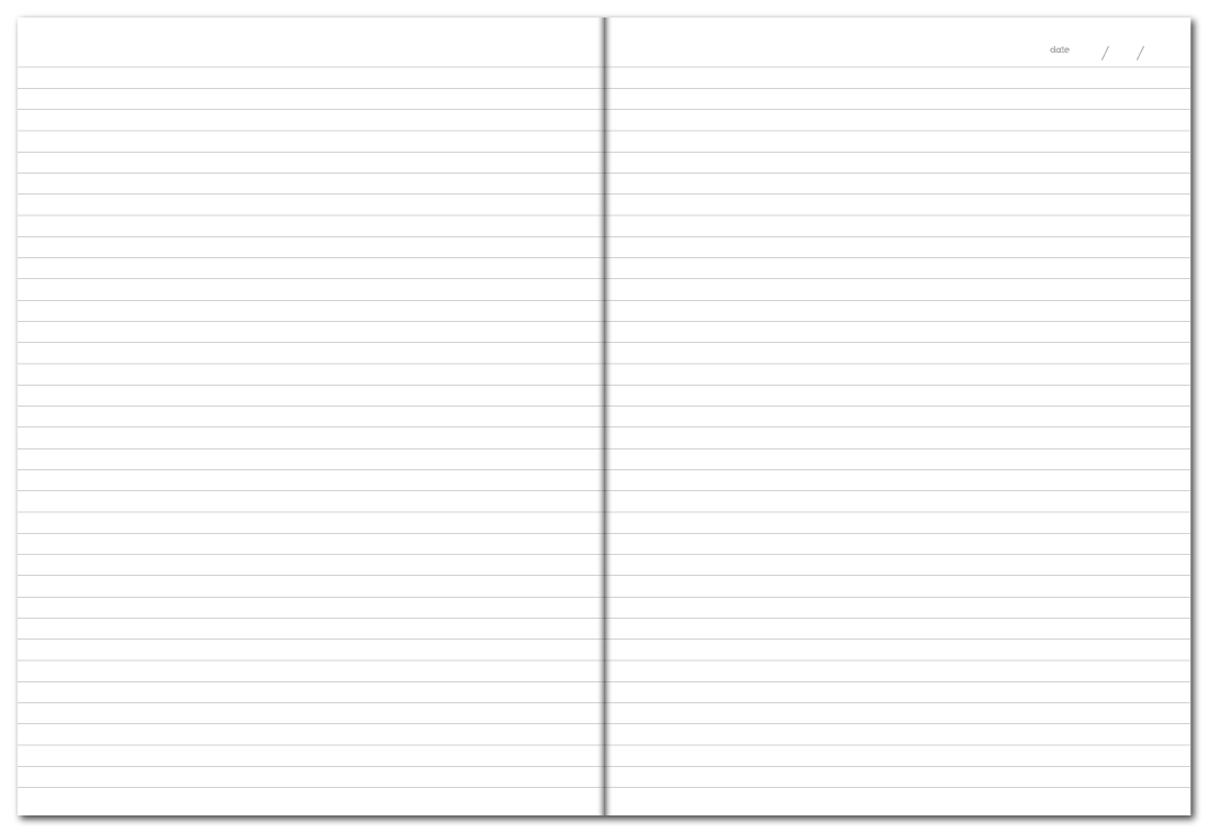 Mode A5 Ruled Notebook