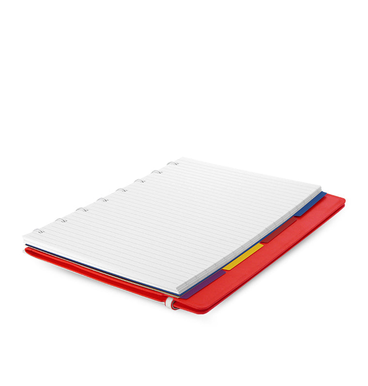 Filofax Classic Refillable Notebook A5 Red