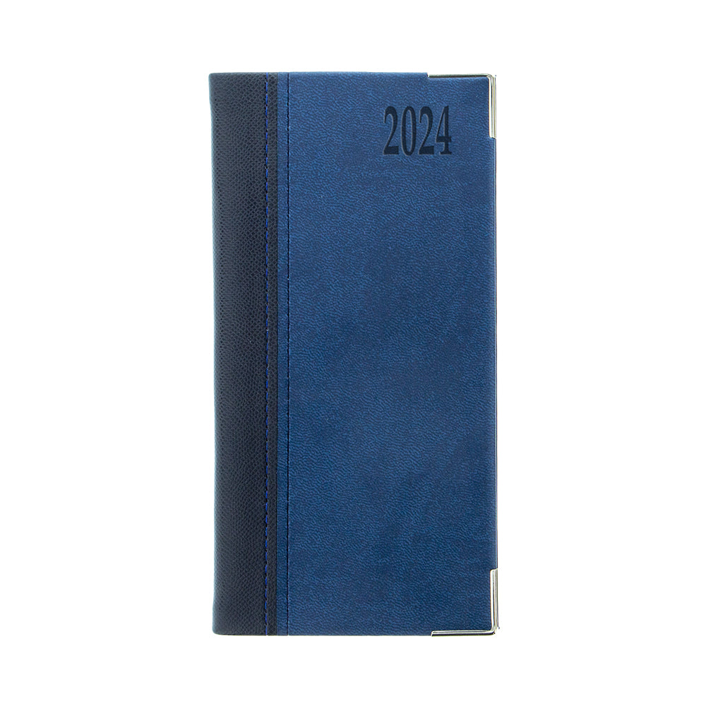 Executive Week to View Diary Slim Blue/Blue
