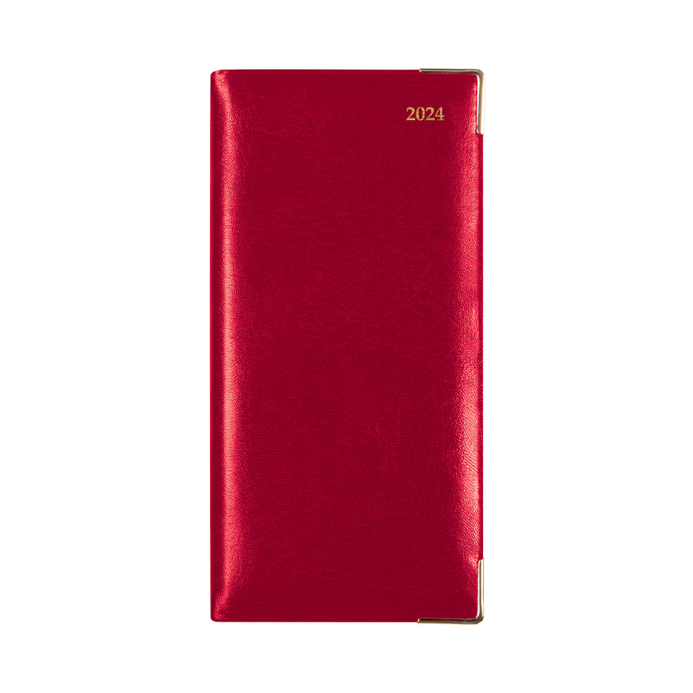 Lexicon Week to View Diary Slim Burgundy