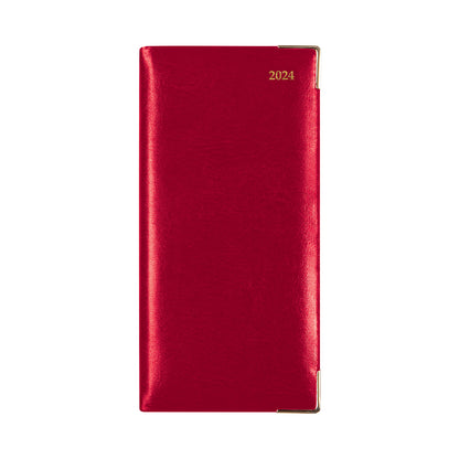 Lexicon Week to View Diary Slim Burgundy