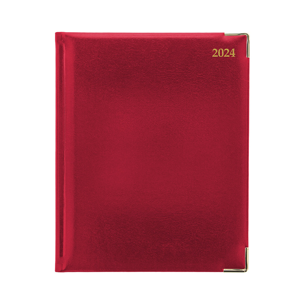 Lexicon Week to View Diary Quarto Burgundy