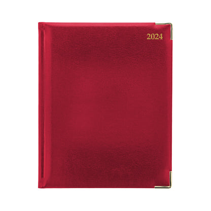 Lexicon Week to View Diary Quarto Burgundy