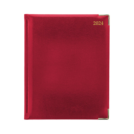 Lexicon Week to View Diary Quarto Burgundy