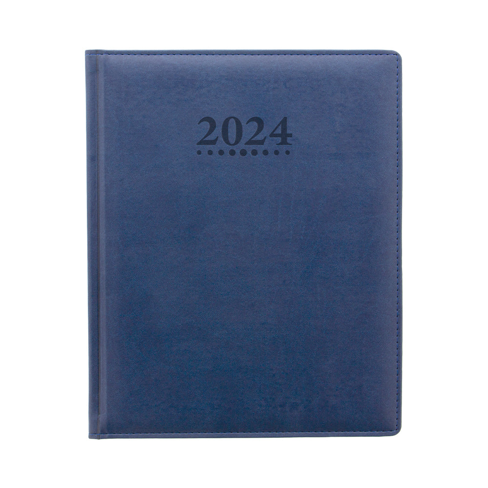 Verona Day per Page Diary Quarto Blue