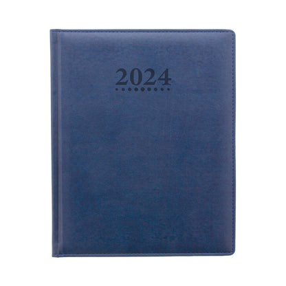 Verona Day per Page Diary Quarto Blue