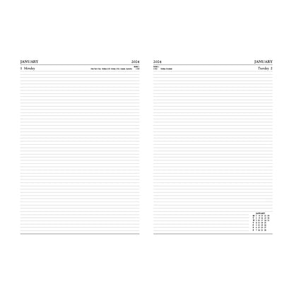 Commercial Day per Page Diary A4