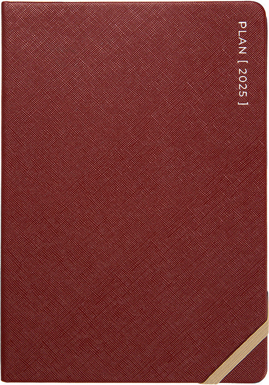 Serene A5 Week to View Diary - Multilanguage