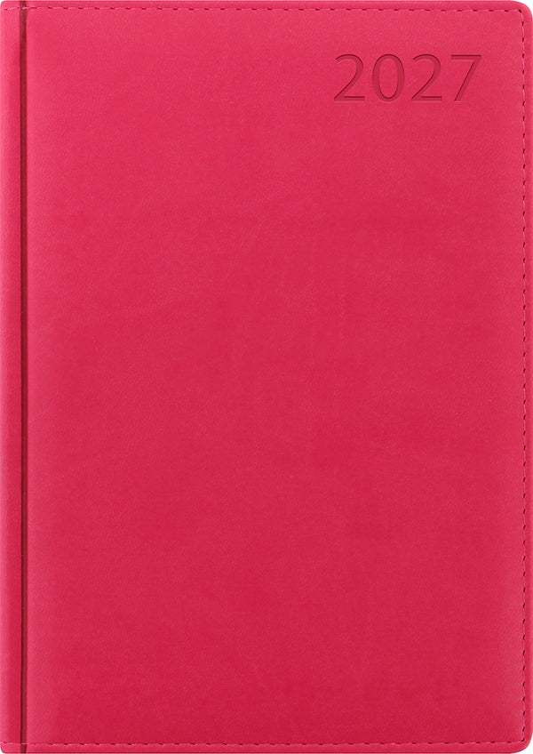 Verona A5 Day to a Page Appointment Diary - Multilanguage